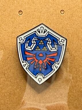 Legend of Zelda Hyrule Shield Enamel Pin - Ocarina of Time